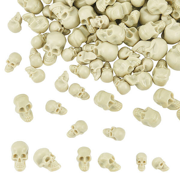 DIY Halloween Skull Vase Fillers