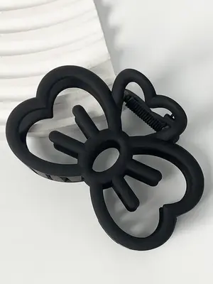 Cute Hollow out Bow Design Hair Claw, Fashion All-match Hair Accessories for Women, Cute Lovely Hairwear for Day Outfit & Dai...