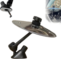 Car Crash Cymbals, Mount Vent Grip with Joint Ball, Finger Cymbals, Drummer Gifts for Music Lovers, Road Trips & Drum Enthusi...
