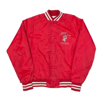 NASCO Cedarville Indians Athletics Varsity USA Jacket Red Mens S