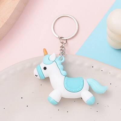 PVC Plastic Keychain