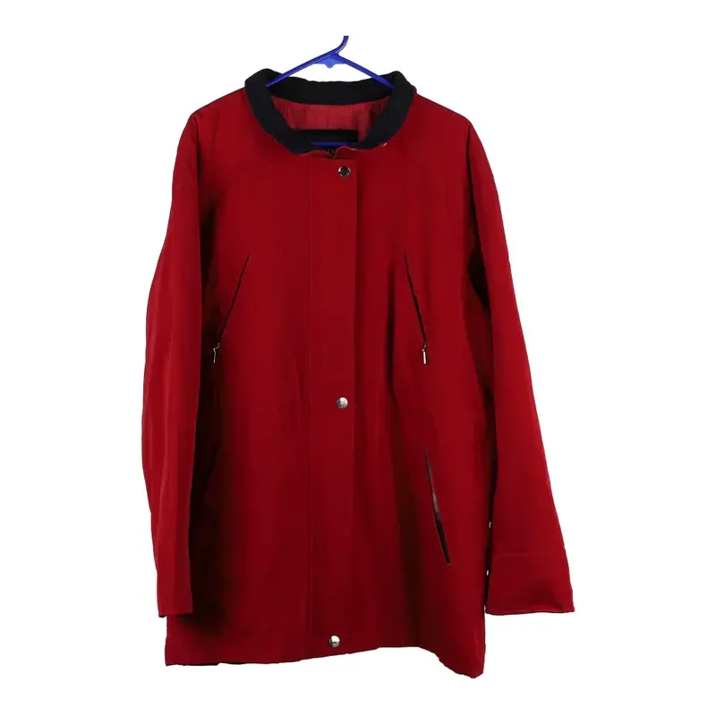 Nautica Coat - XL Red Polyester