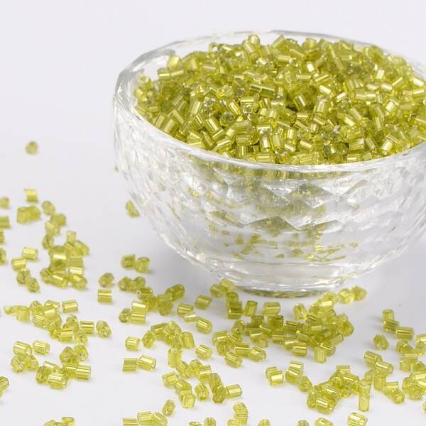 11/0 Two Cut Glass Seed Beads