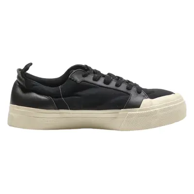 LYLE & SCOTT Sneaker Trainers Black Canvas Mens UK 8