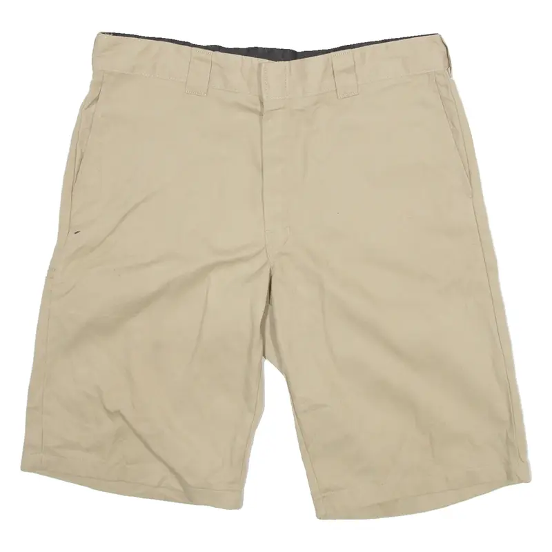 DICKIES Mens Workwear Shorts Beige Relaxed XL W38