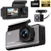 Front Dash Cam, Car DVR with 1080P Camera, Car Recorder with Super Capacitor, Support Parking Mode, Circular Recording, 170°...