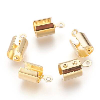 304 Stainless Steel Folding Crimp Ends