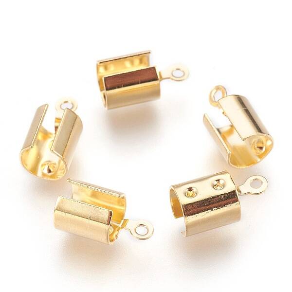 304 Stainless Steel Folding Crimp Ends