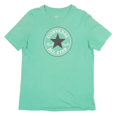 CONVERSE Classic Fit Womens T-Shirt Green S