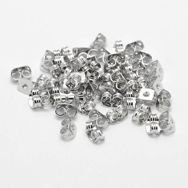 Brass Ear Nuts