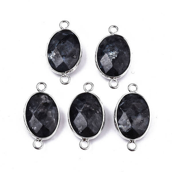 Natural Larvikite Links/Connectors