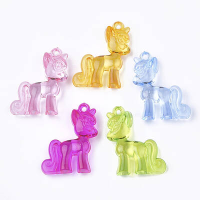 Transparent Acrylic Pendants