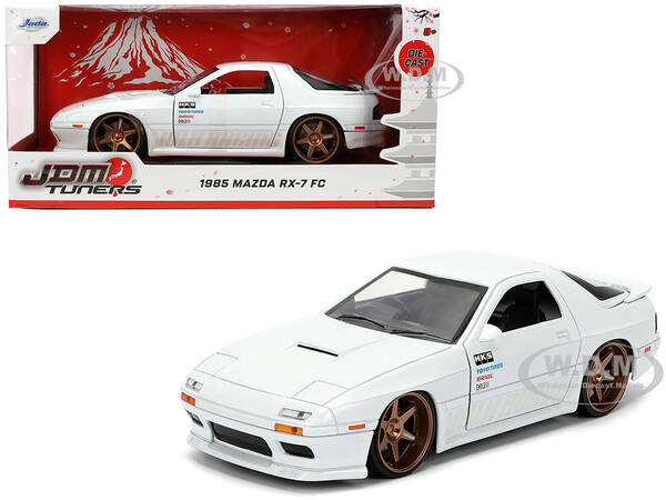 1985 Mazda RX-7 White \