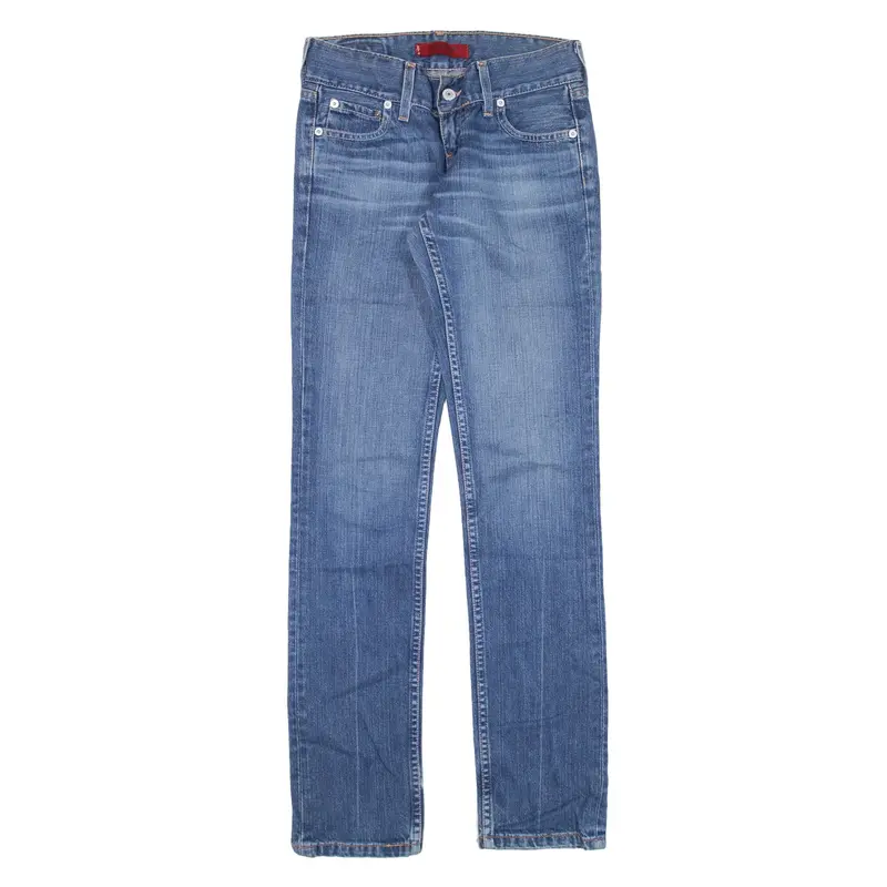 LEVI'S Patty Anne Jeans Blue Denim Slim Straight Womens W24 L32