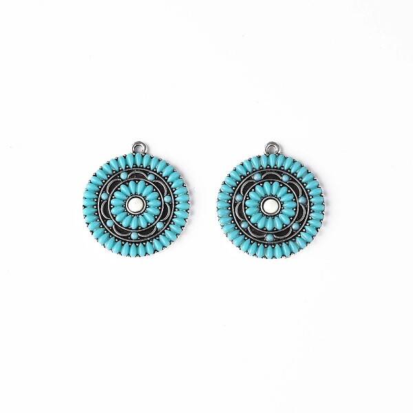 Synthetic Turquoise Pendants