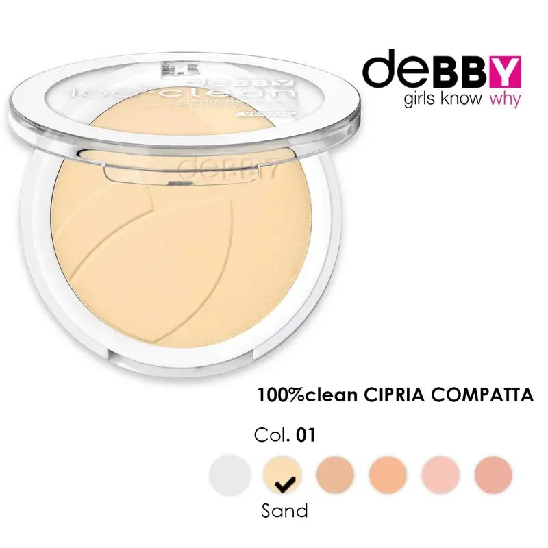 Debby Debby 100% Clean Powder 1 Sand