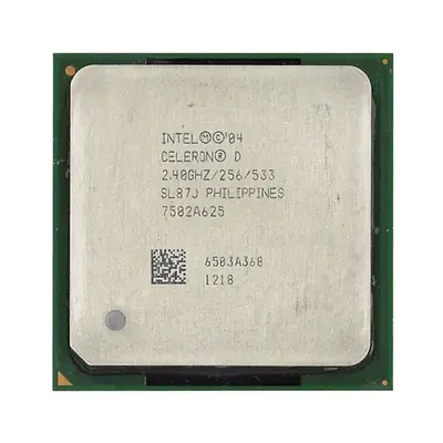 SL7JV Intel Celeron D 320 Single-Core 2.40GHz 533MHz FSB 256KB L2 Cache Socket PGA478 Processor