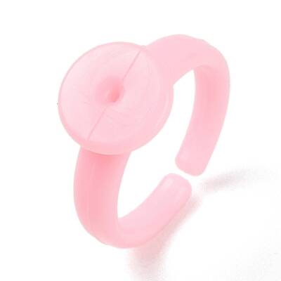 Adjustable Colorful Acrylic Ring Components