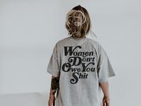 Women Don't Owe You Sh!t Shirt Women Rights Shirt Pro Choice Shirt Feminist Shirt Roe V Wade Shirt Equal Rights Shirt Feminis...