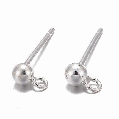 925 Sterling Silver Ear Stud Findings