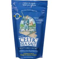 Celtic Sea Salt Light Grey Coarse Texture 1 lb Bag - Natural Ingredient for Flavorful Cooking, Made in the USA, No Additives ...