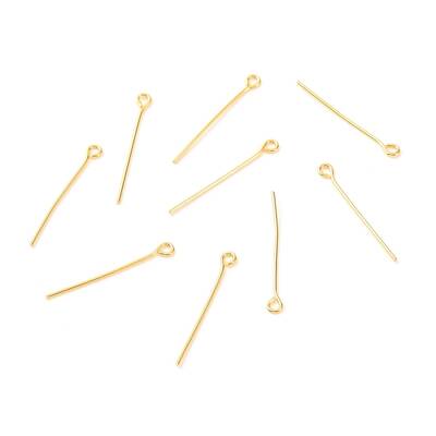 Brass Eye Pins