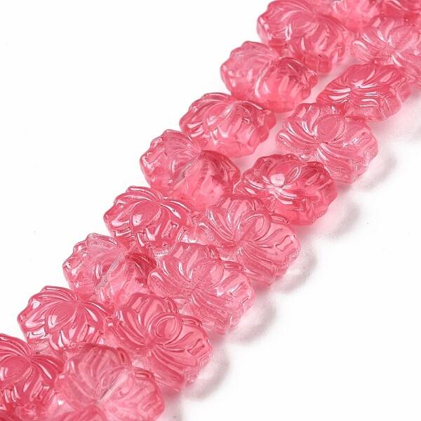 Transparent Glass Beads Strands