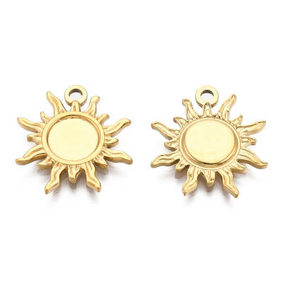 Ion Plating(IP) 201 Stainless Steel Pendants