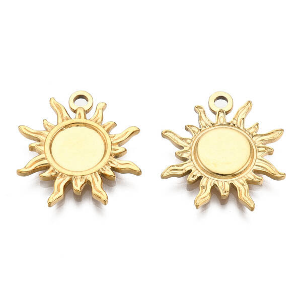 Ion Plating(IP) 201 Stainless Steel Pendants