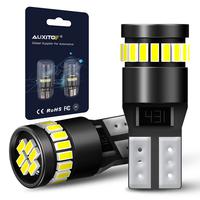 AUXITO 194 LED Bulbs for License Plate Light 168 175 2825 W5W T10 24-SMD 3014 Chipsets 6000K White for Car Dome Door Map Dash...