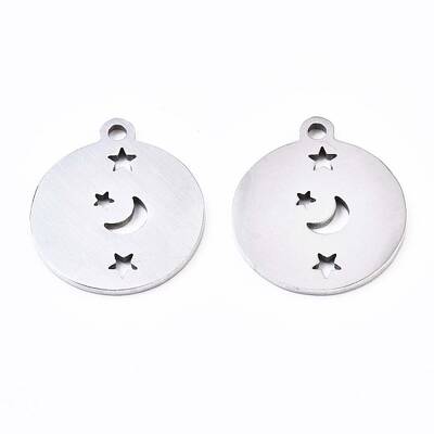 Non-Tarnish 201 Stainless Steel Pendants