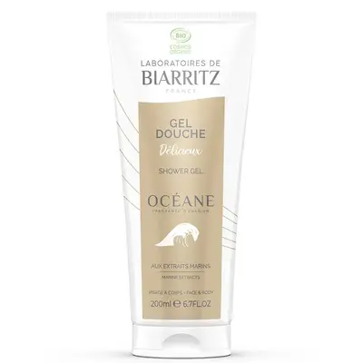 Laboratoires De Biarritz Océane Delicious Organic Shower Gel with Marine Extracts 200ml