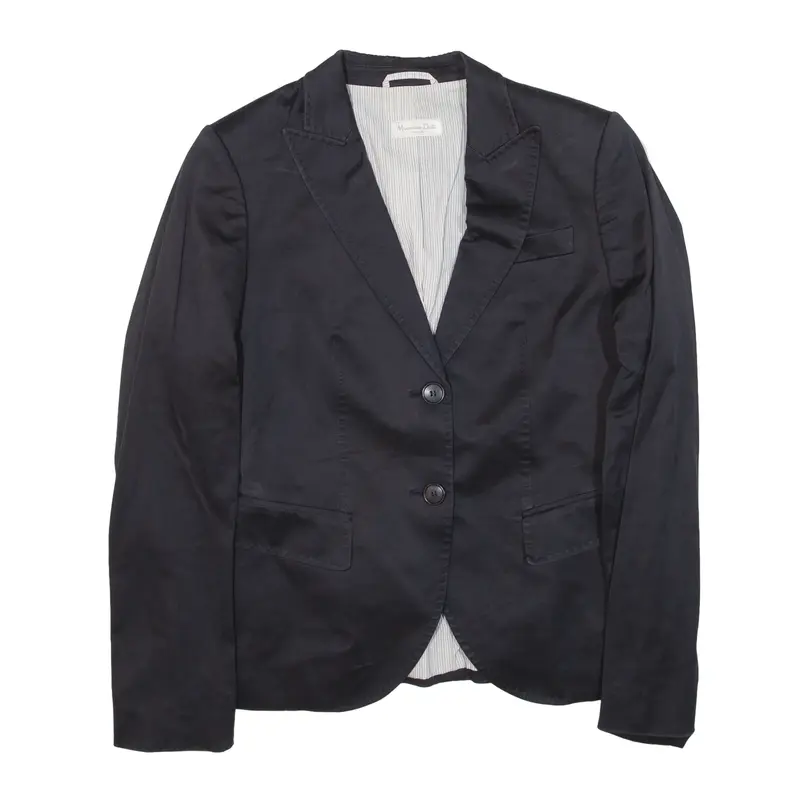 MASSIMO DUTTI Blazer Jacket Blue Womens S