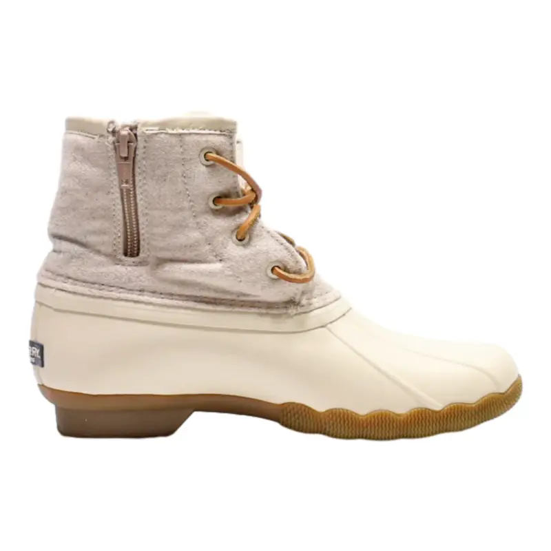 SPERRY Ankle Boots Beige Synthetic Girls UK 3