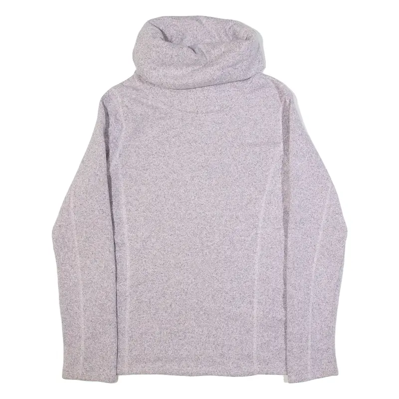 MOUNTAIN WAREHOUSE Womens Fleece Pink Roll Neck UK 10