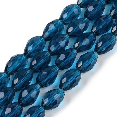 Transparent Glass Beads Strands