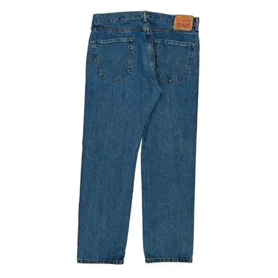 505 Levis Jeans - 36W 32L Blue Denim