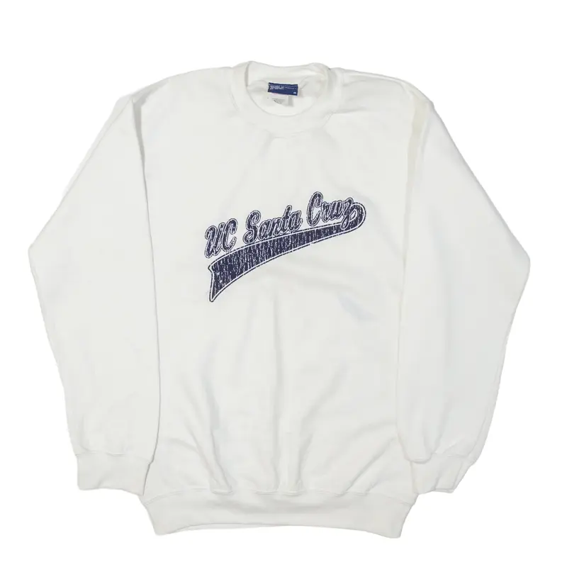 MV SPORTS UC Santa Cruz USA Sweatshirt White Mens S