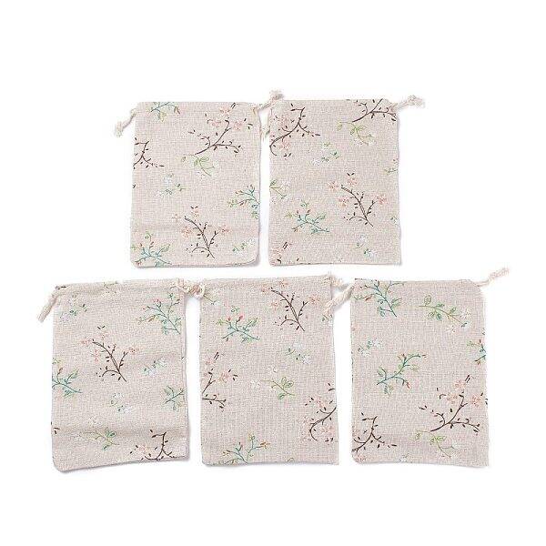 Cotton Packing Pouches Drawstring Bags