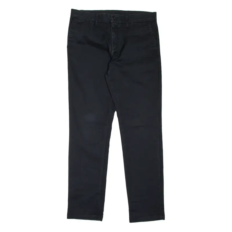 CARHARTT Sid Pant Mens Trousers Black Slim Tapered W33 L32