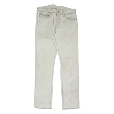 LEVI'S 510 Jeans Mens Grey Slim Skinny W31 L30