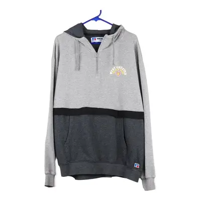 West Chester Golden Rams Russell Athletic Hoodie - XL Grey Cotton Blend