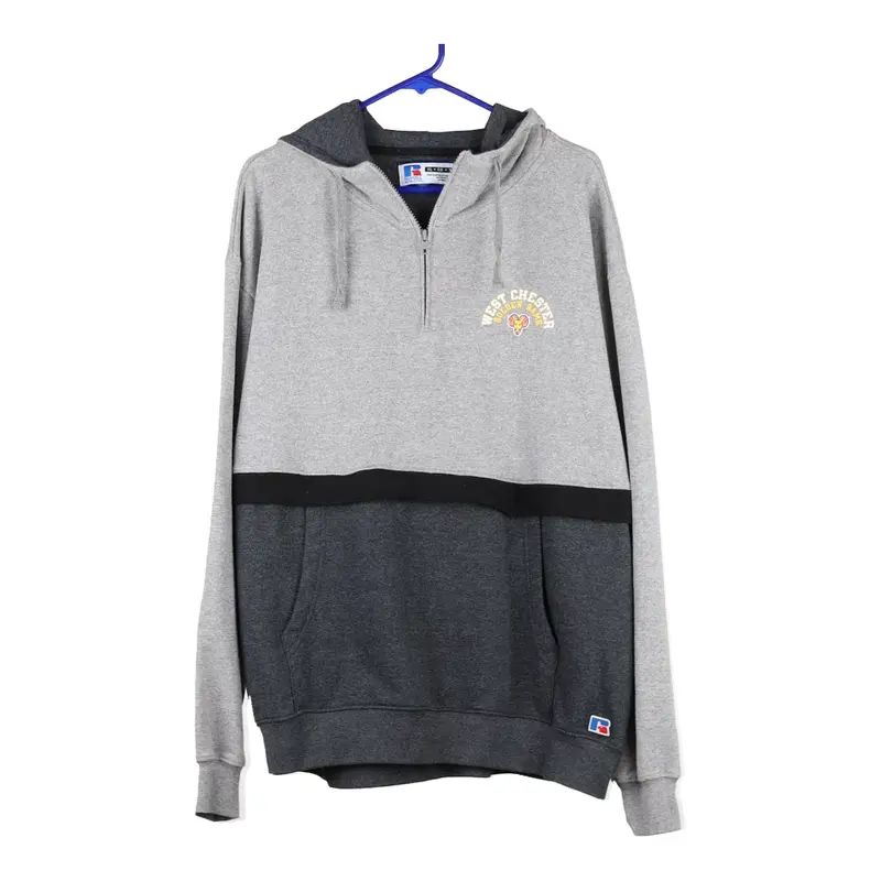 West Chester Golden Rams Russell Athletic Hoodie - XL Grey Cotton Blend