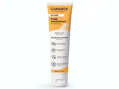 Gamarde - Solar - Self-tanning fluid - Daily enhancer - Face & Body - ORGANIC 100 ml