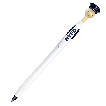 250 Promotional Officer Smilez Pen - Light Tone - Police Theme