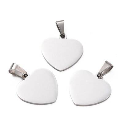 Tarnish Resistant 304 Stainless Steel Stamping Blank Tag Pendants