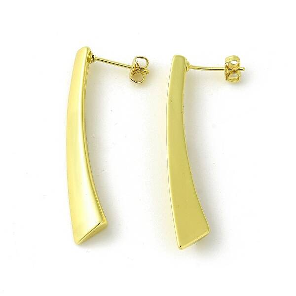 Brass Stud Earring
