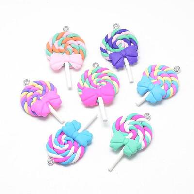 Handmade Polymer Clay Pendants