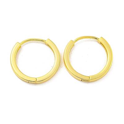 Brass Hoop Earrings