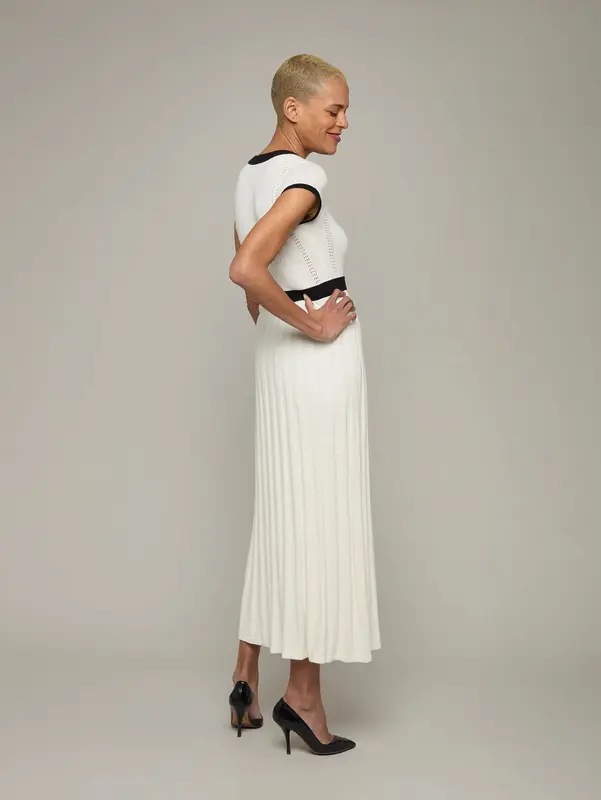MAGNOLIA | Pointelle Knit Maxi Dress | Size: XXS